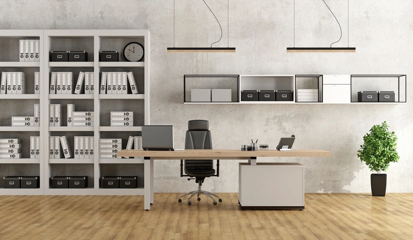 Showroom with Collier & Co. featuring Herman Miller and Knoll collections.